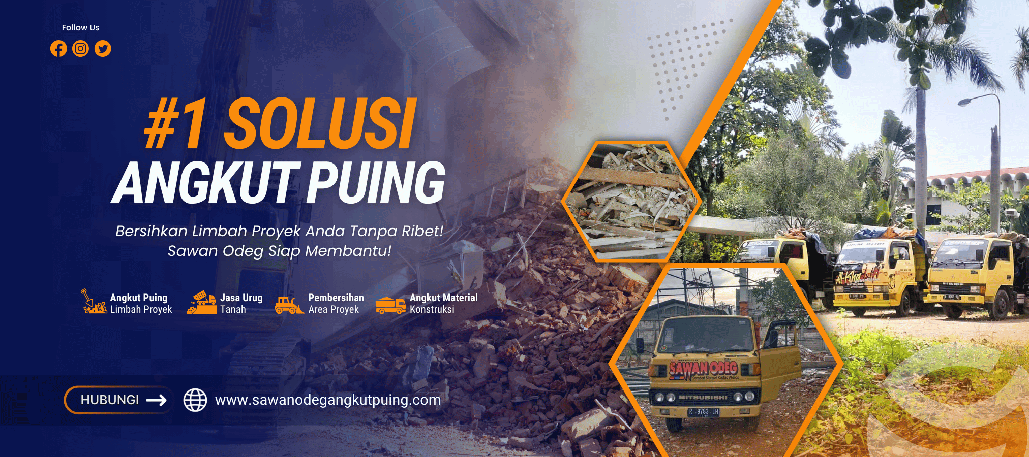 Jasa Angkut Puing Limbah Proyek dan Pengurugan Jakarta, Cepat dan Terpercaya!